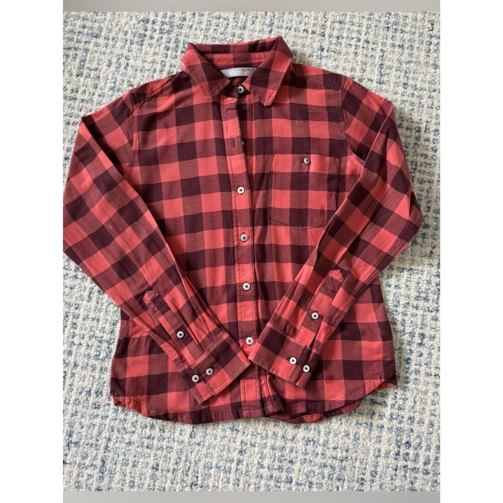 Stio Miter Lightweight Flannel Shirt - women' size xs